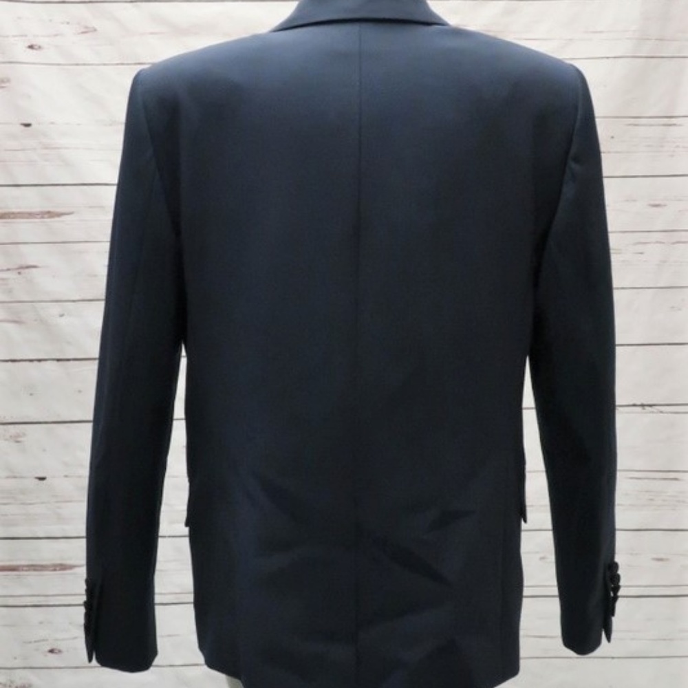 Saint Laurent Le Smoking Jacket Navy Wool - Picture 8 of 8